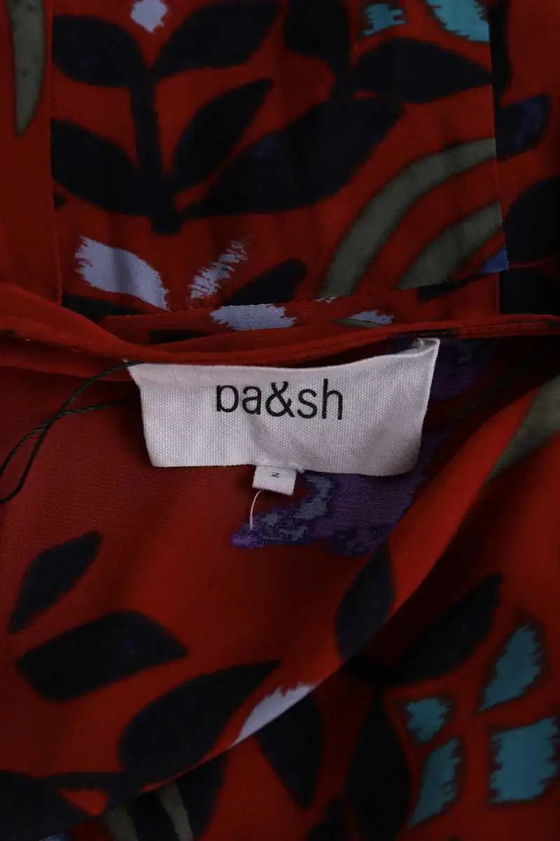 Robe Ba&Sh Rouge en Viscose
