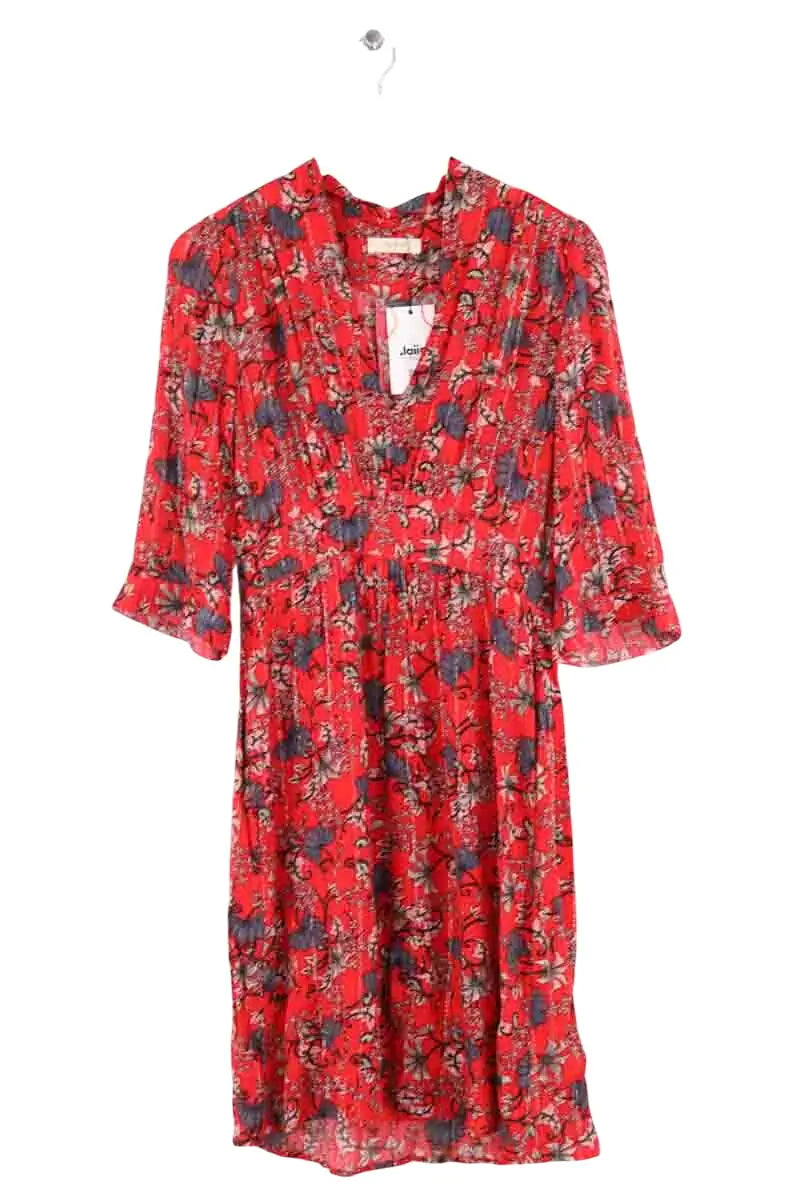 Robe Ba&Sh Rouge en Viscose, taille S - Seconde Main