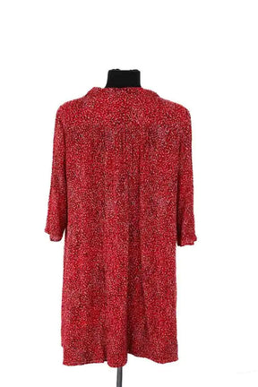 Robe Ba&Sh Rouge en Viscose