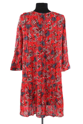 Robe Ba&Sh Rouge en Viscose
