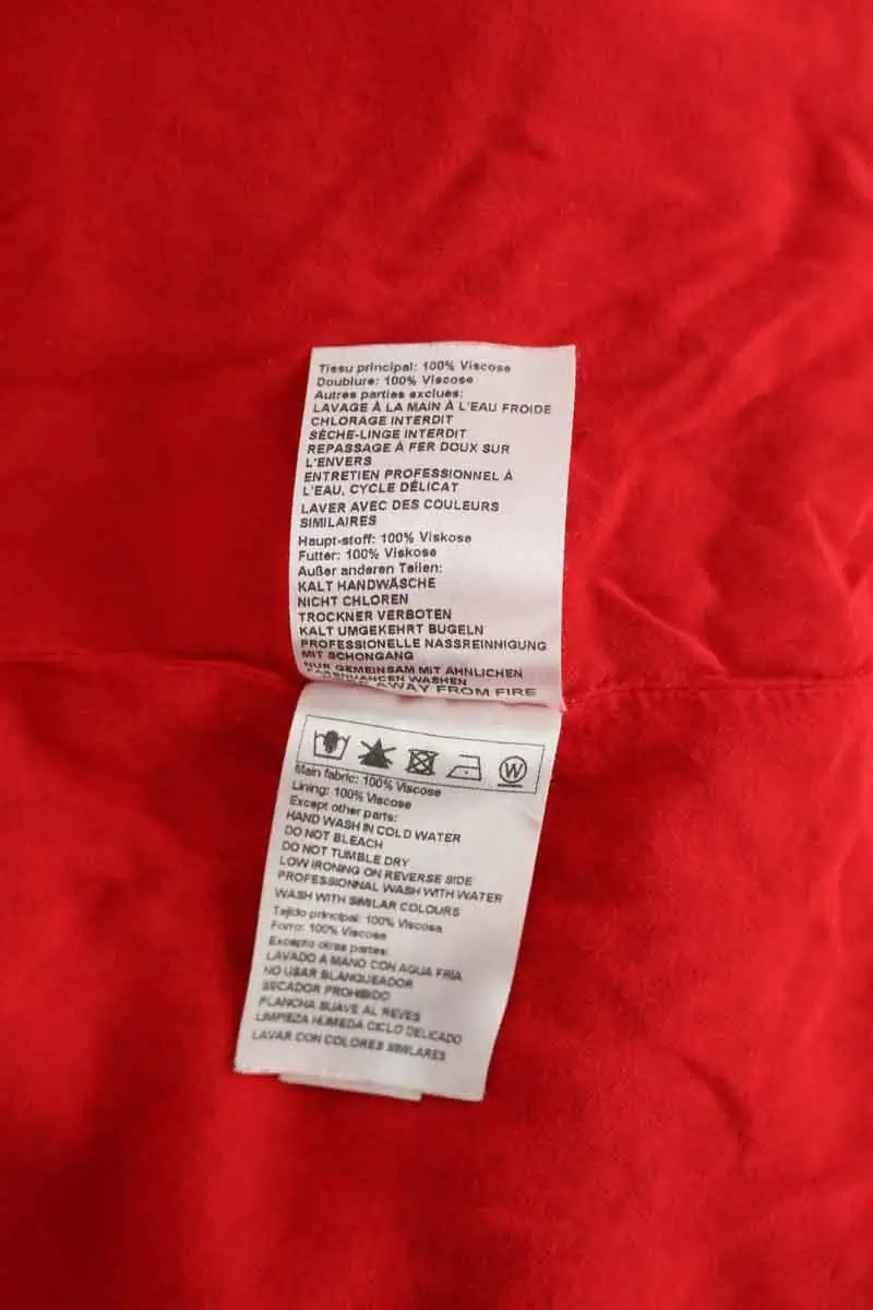 Robe Ba&Sh Rouge en Viscose