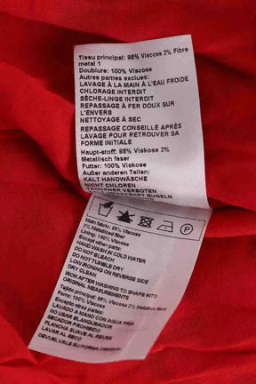 Robe Ba&Sh Rouge en Viscose