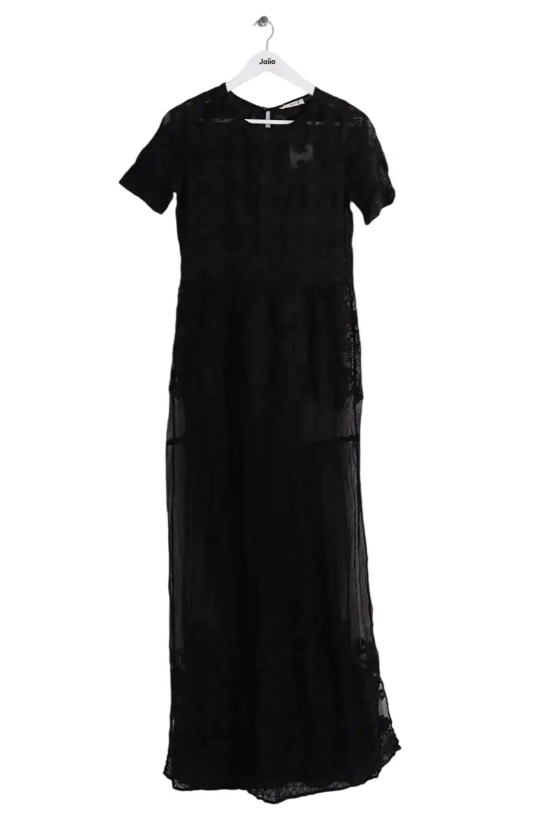 Robe Ba&Sh Trump Noir en Synthétique, taille XS - Seconde Main