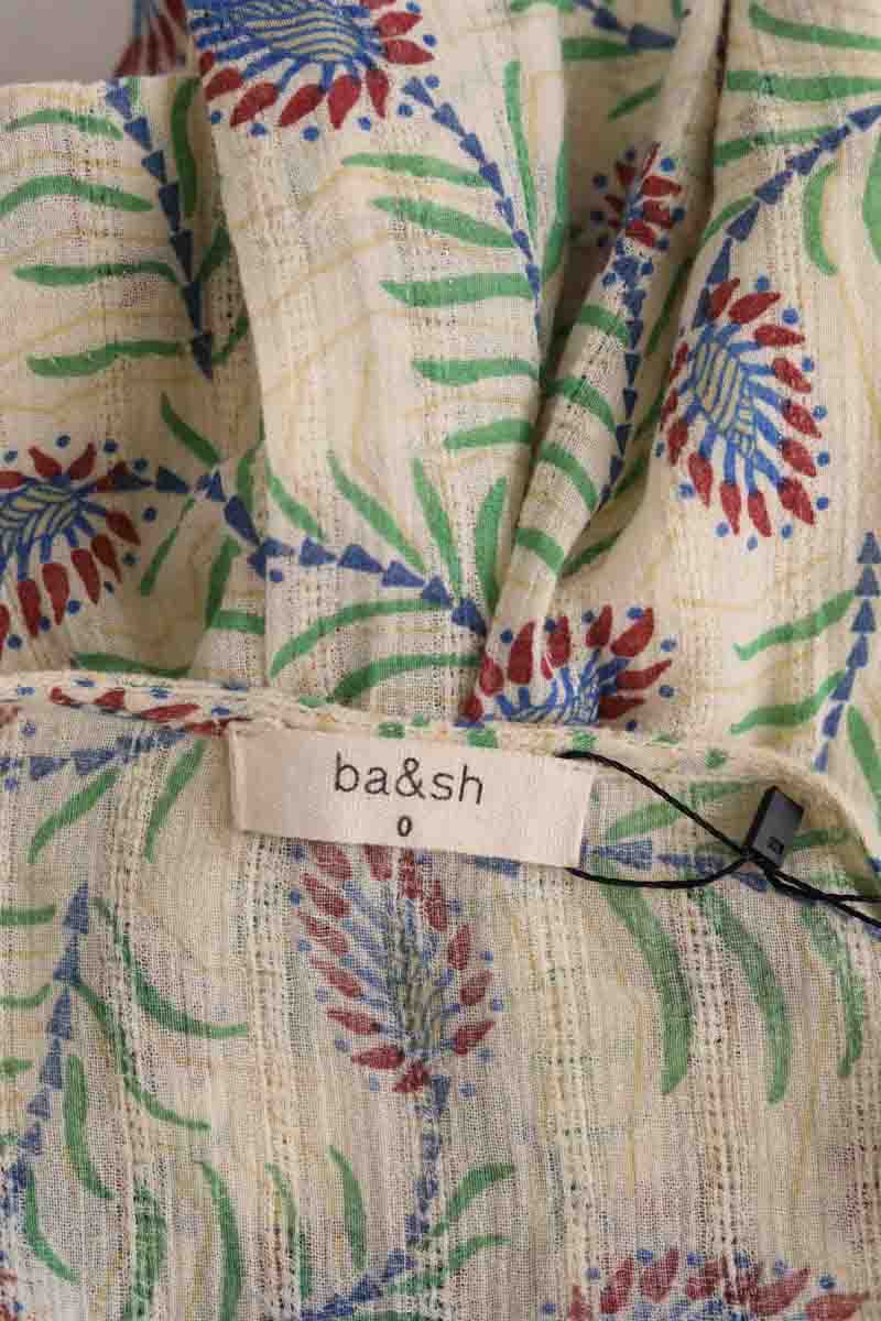 Robe Ba&Sh Vert en Coton