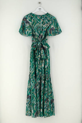 Robe Bash Vert en Soie