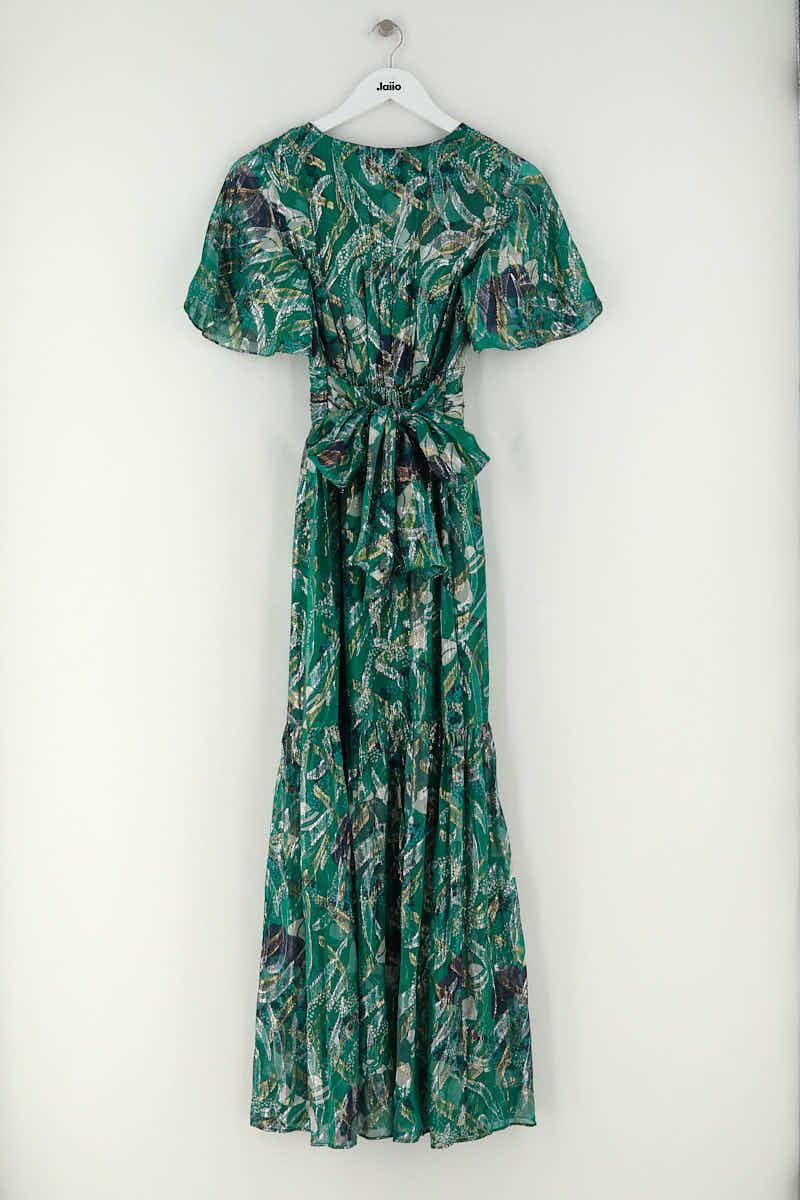 Robe Bash Vert en Soie