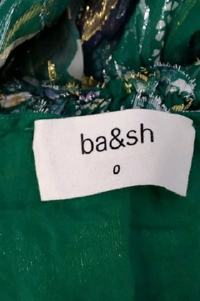 Robe Bash Vert en Soie