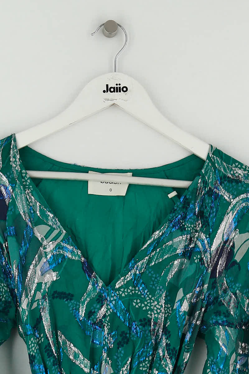 Robe Bash Vert en Soie