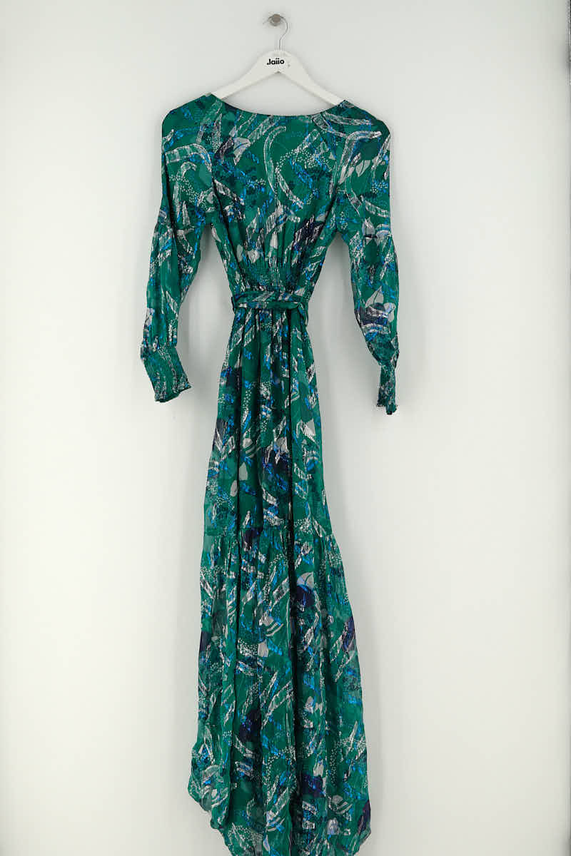 Robe Bash Vert en Soie
