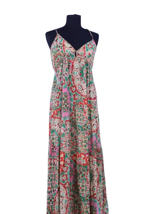 Robe Ba&Sh Vert en Viscose, taille L - Seconde Main