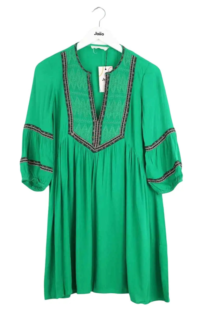 Robe Bash Vert en Viscose, taille S - Seconde Main