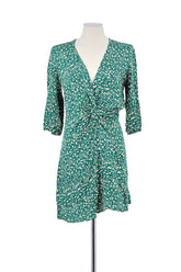 Robe Bash Vert en Viscose, taille S - Seconde Main