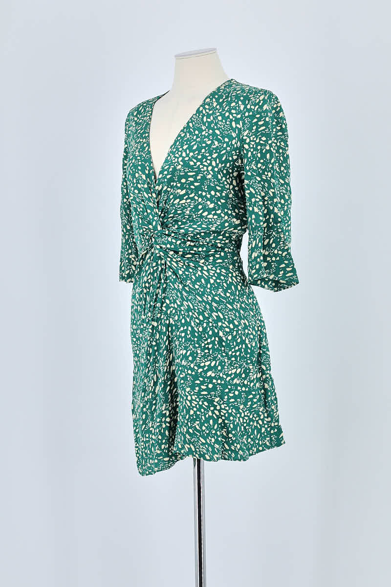 Robe Bash Vert en Viscose