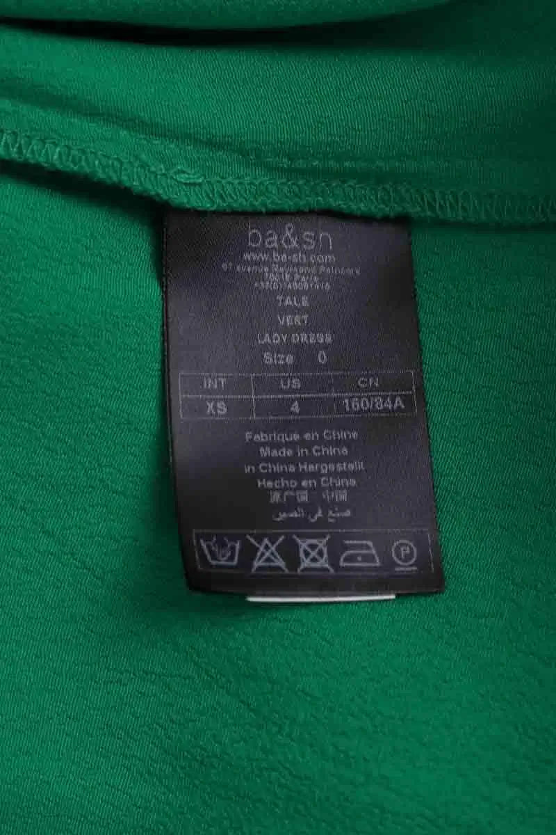 Robe Ba&Sh Vert en Viscose