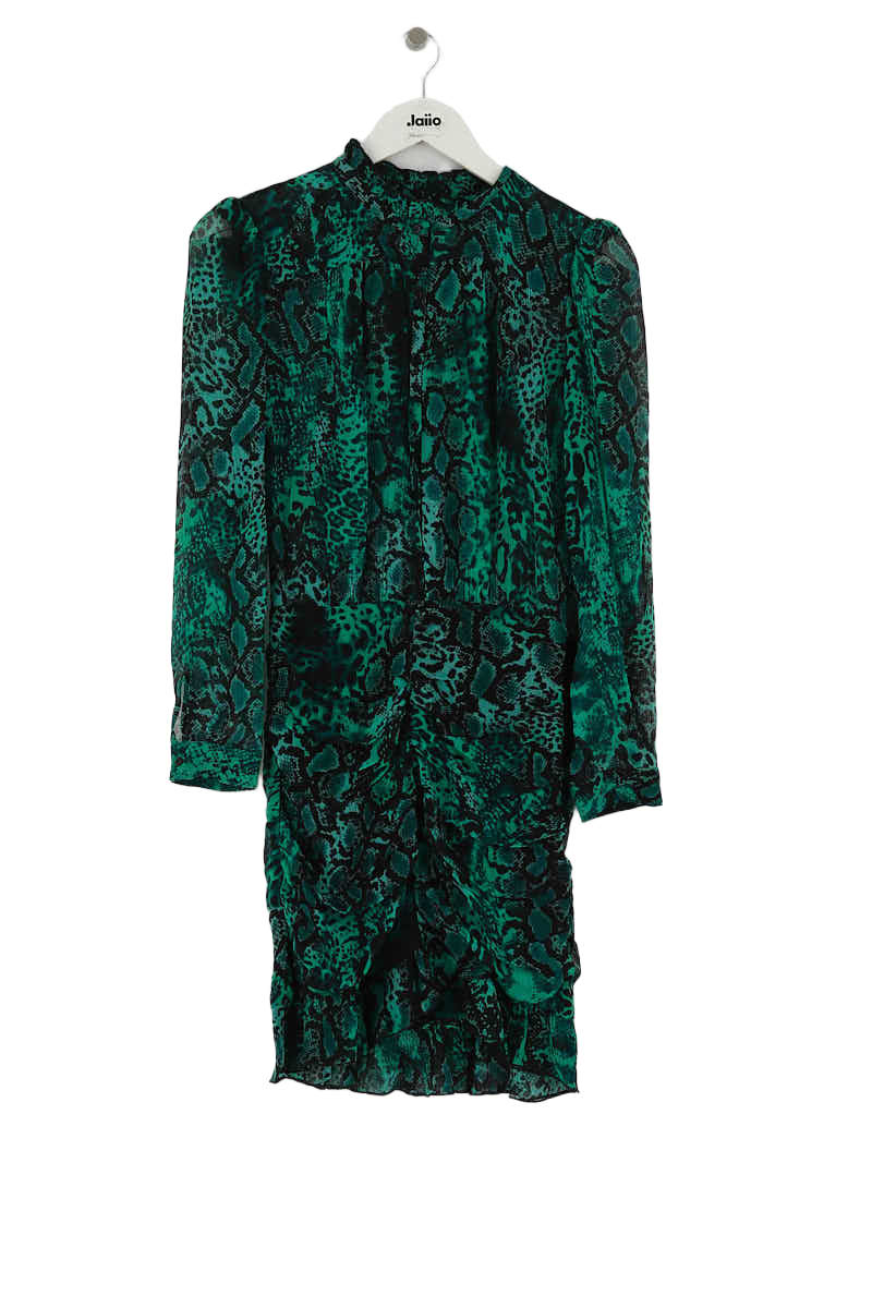 Robe Bash Vert en Viscose, taille XS - Seconde Main