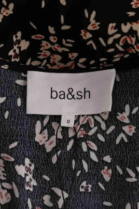 Robe Ba&Sh Vika Noir en Viscose