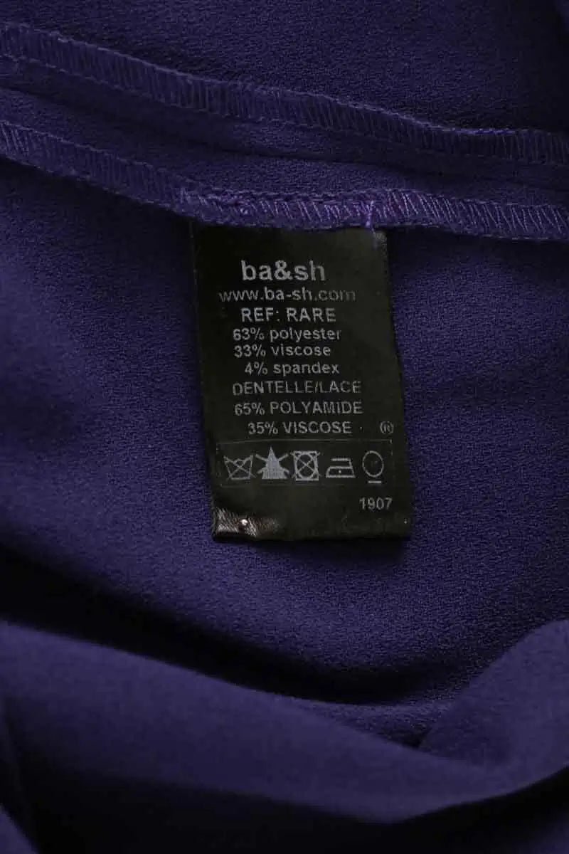 Robe Bash Violet en Polyester