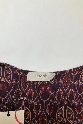 Robe Ba&Sh Violet en Viscose