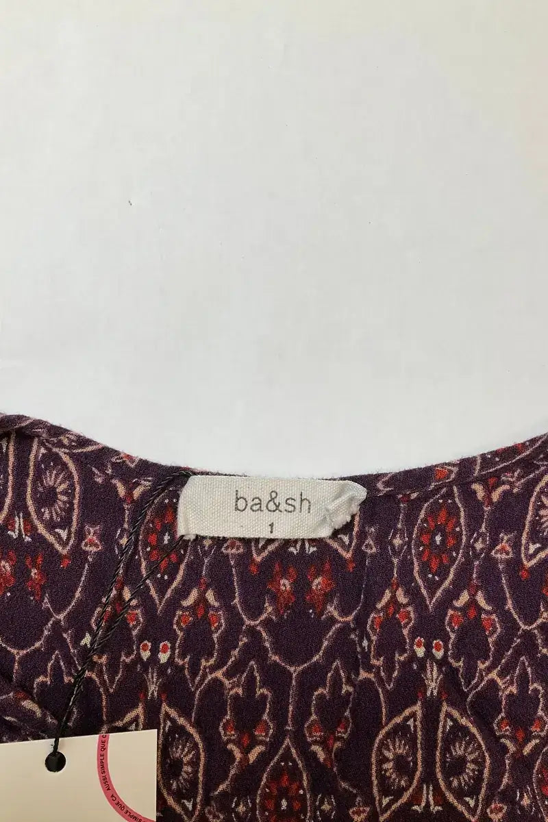 Robe Ba&Sh Violet en Viscose