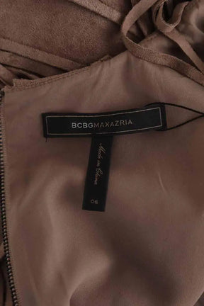Robe BCBG Max Azria Beige en Daim