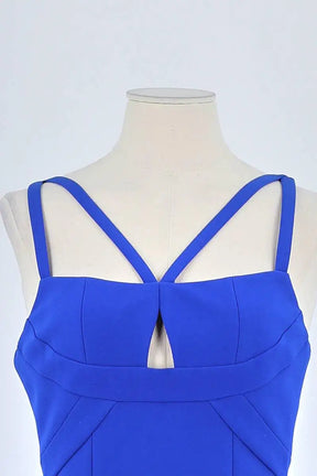 Robe BCBG Max Azria Bleu en Polyester