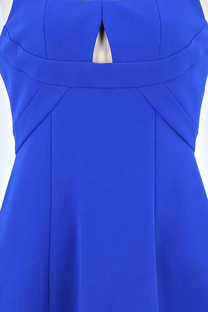 Robe BCBG Max Azria Bleu en Polyester