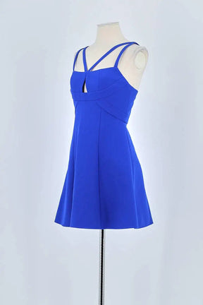 Robe BCBG Max Azria Bleu en Polyester