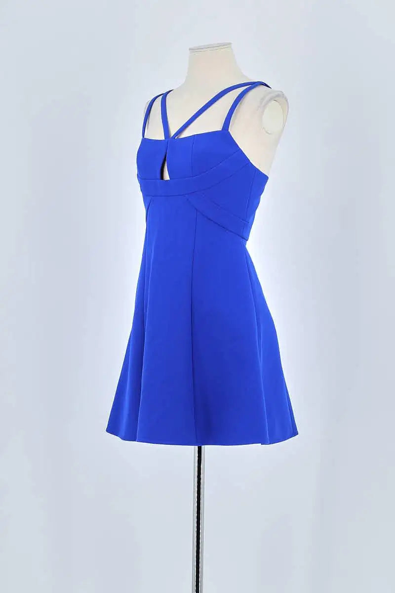 Robe BCBG Max Azria Bleu en Polyester