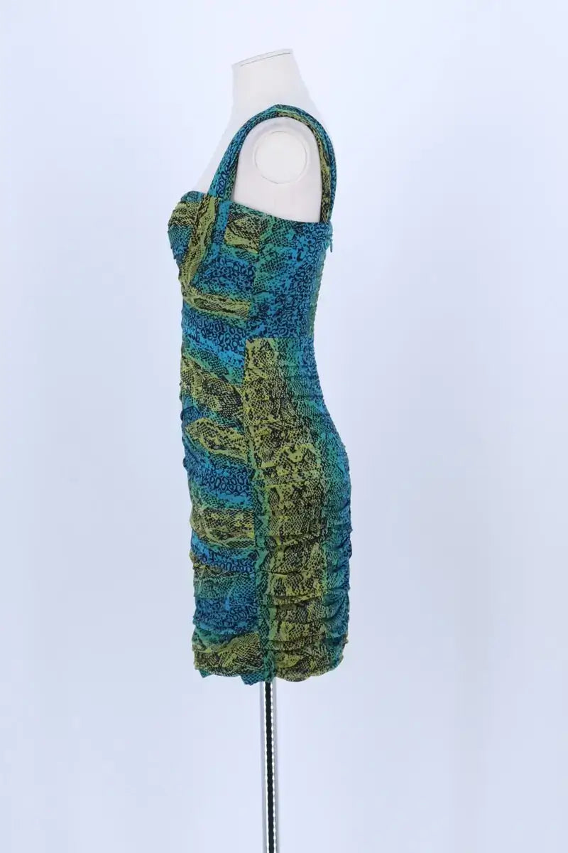 Robe BCBG Max Azria Bleu en Synthétique