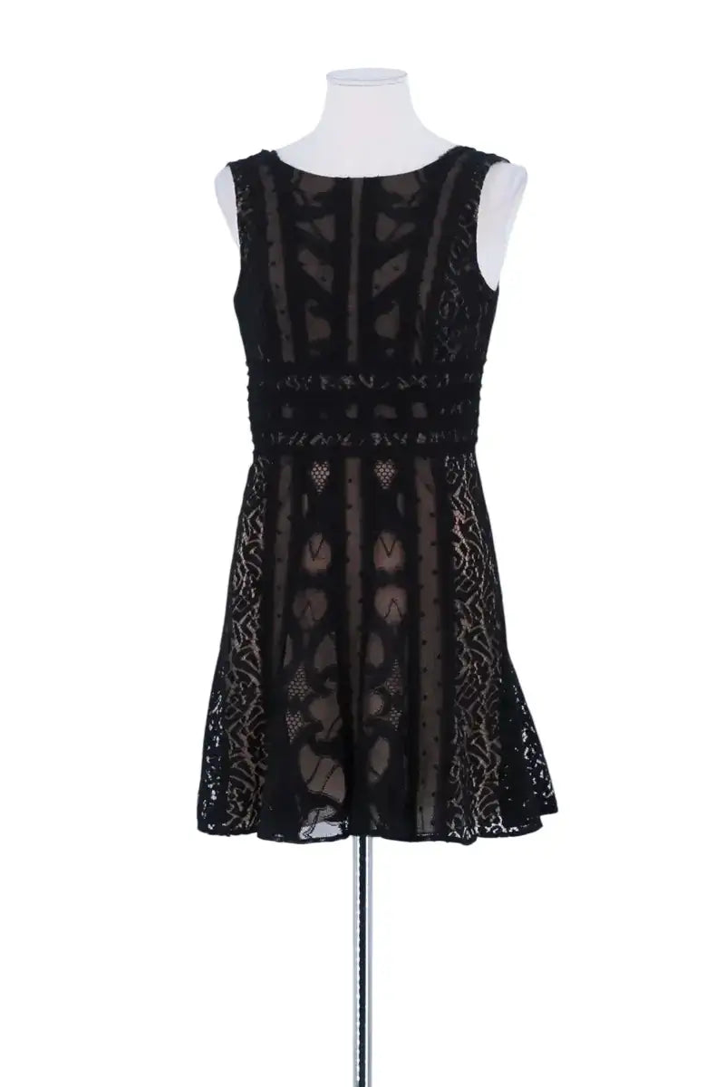 Robe BCBG Max Azria Noir en Synthétique, taille M - Seconde Main