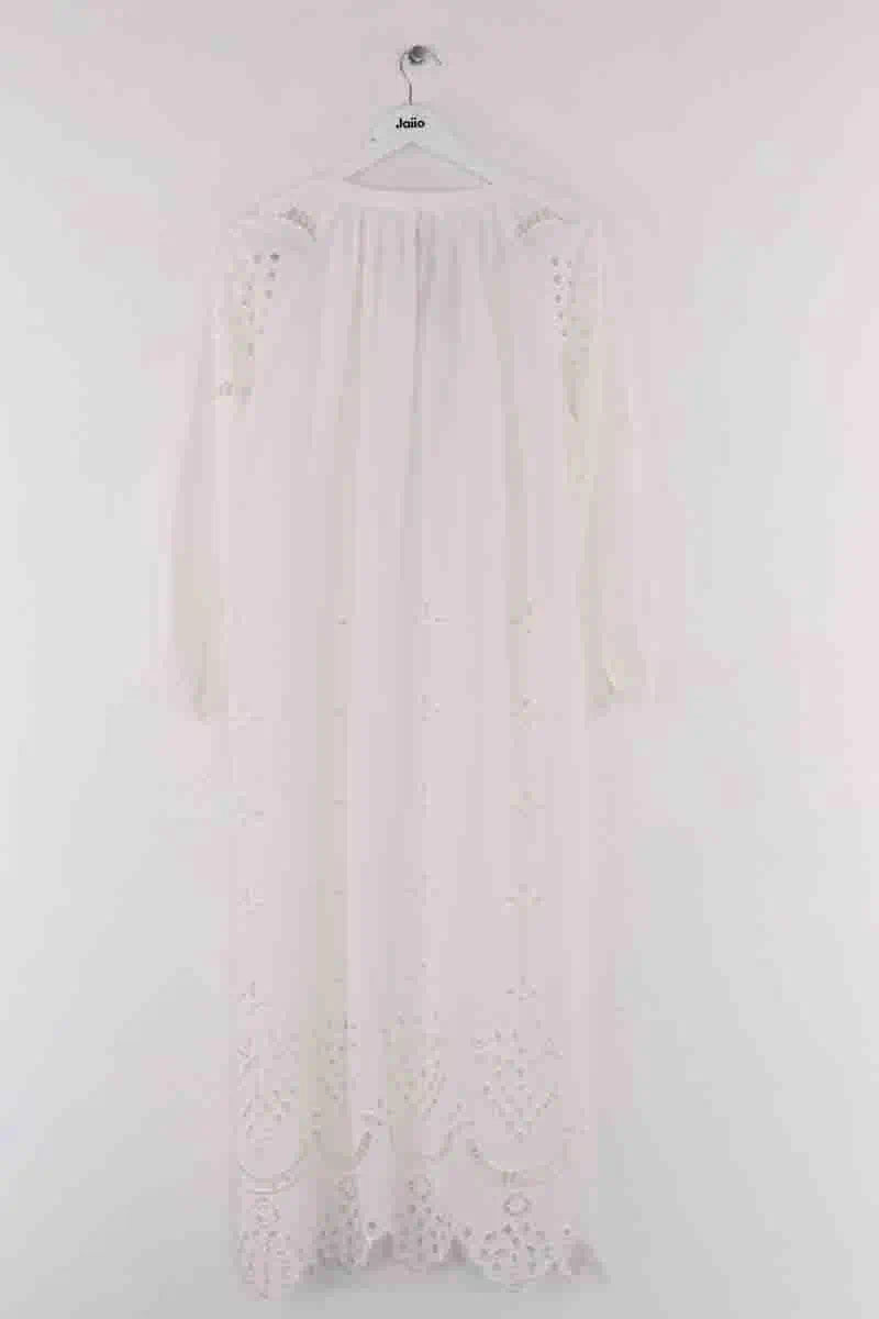 Robe Belair Blanc en Coton