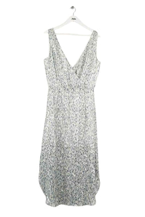 Robe Berenice Bleu en Soie, taille S - Seconde Main