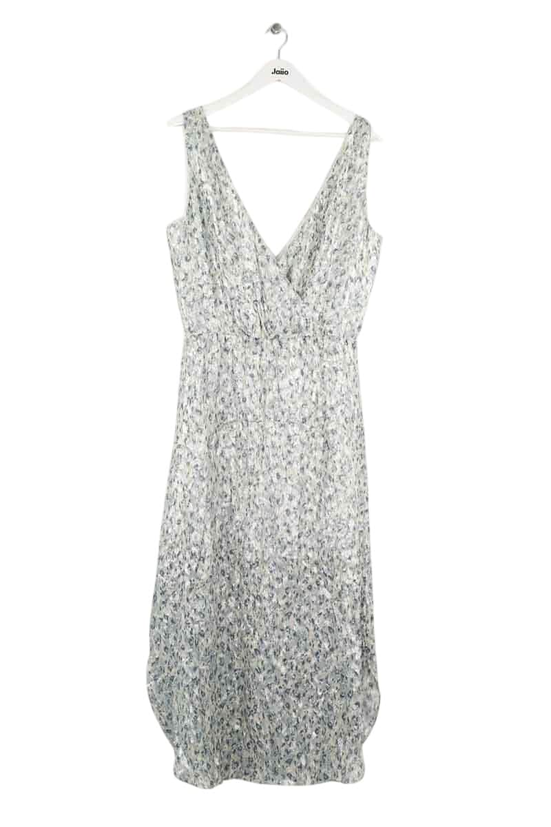 Robe Berenice Bleu en Soie, taille S - Seconde Main