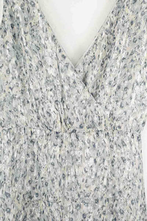 Robe Berenice Bleu en Soie