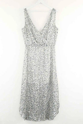 Robe Berenice Bleu en Soie