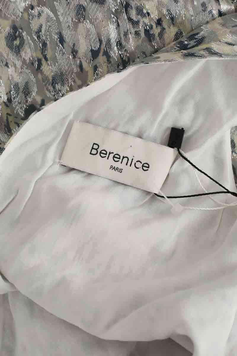 Robe Berenice Bleu en Soie
