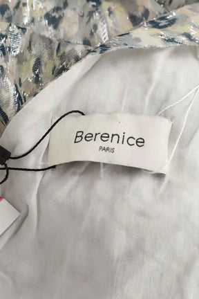 Robe Berenice Bleu en Soie