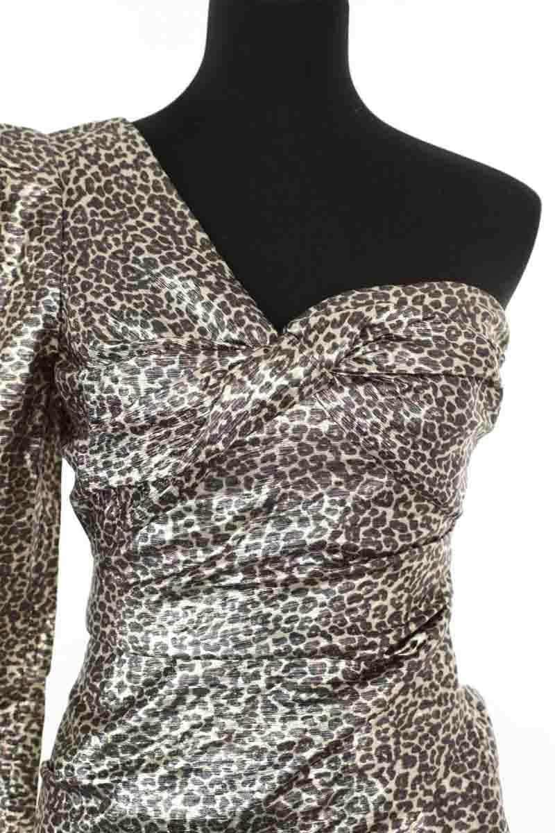 Robe Berenice Gris en Synthétique