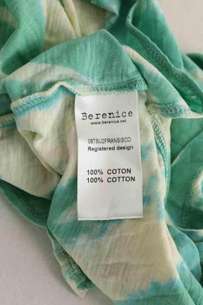 Robe Berenice Vert en Coton