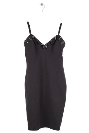 Robe Blumarine Noir en Synthétique, taille XL - Seconde Main