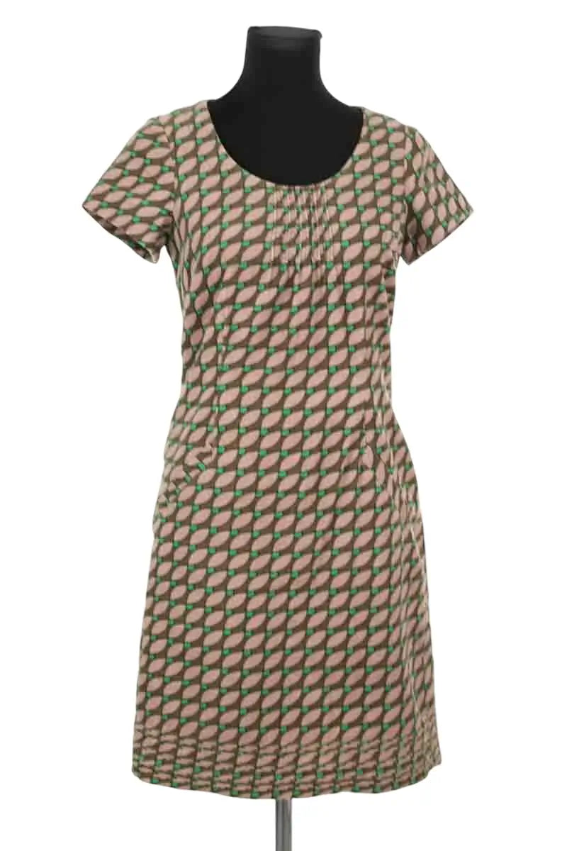 Robe Boden Kaki en Coton, taille S - Seconde Main