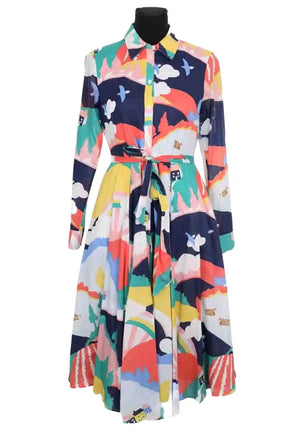 Robe Boden Multicolore en Coton, taille S - Seconde Main