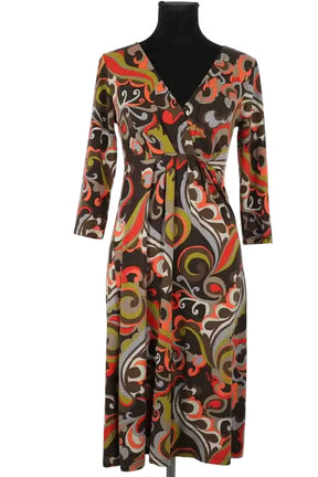 Robe Boden Orange en Coton, taille M - Seconde Main