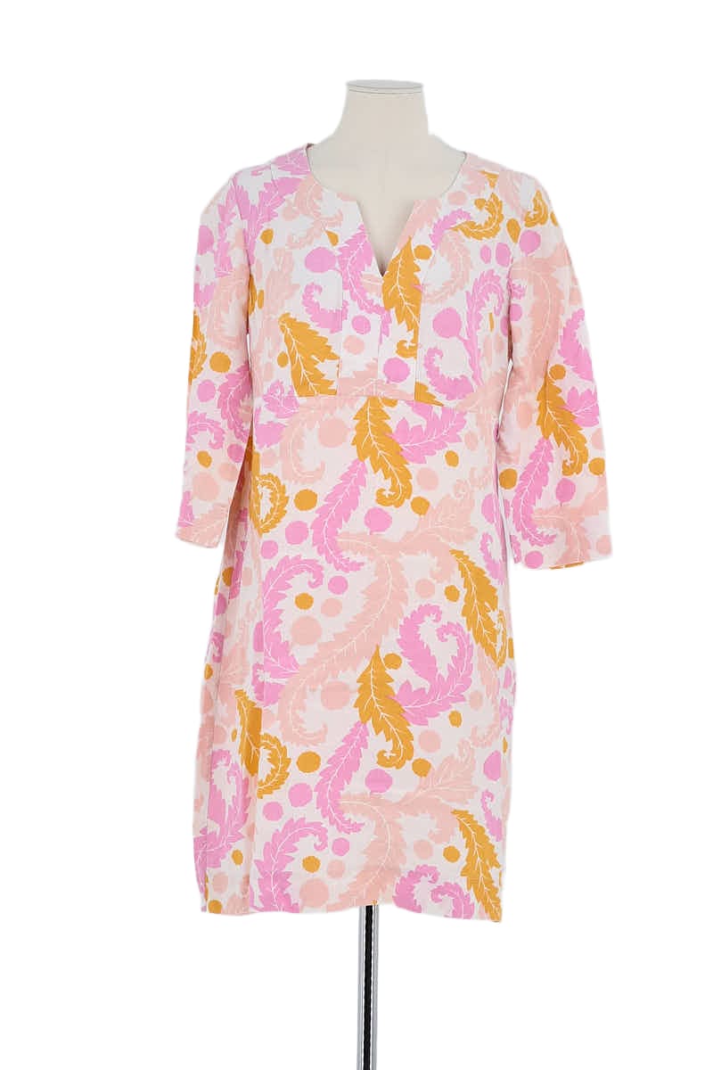Robe Boden Rose en Lin, taille M - Seconde Main