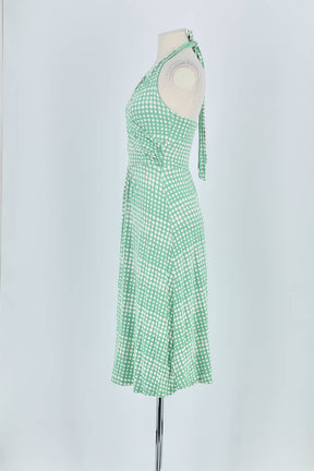 Robe Boden Vert en Viscose