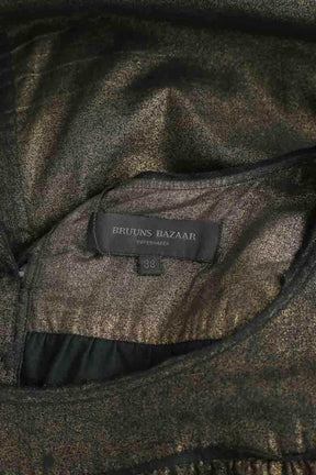 Robe Bruuns Bazaar Noir en Coton