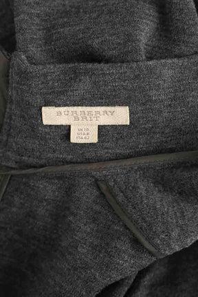 Robe Burberry Gris en Laine