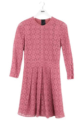 Robe Burberry Rose en Coton, taille S - Seconde Main