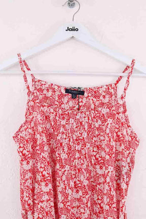 Robe Burberry Rouge en Coton
