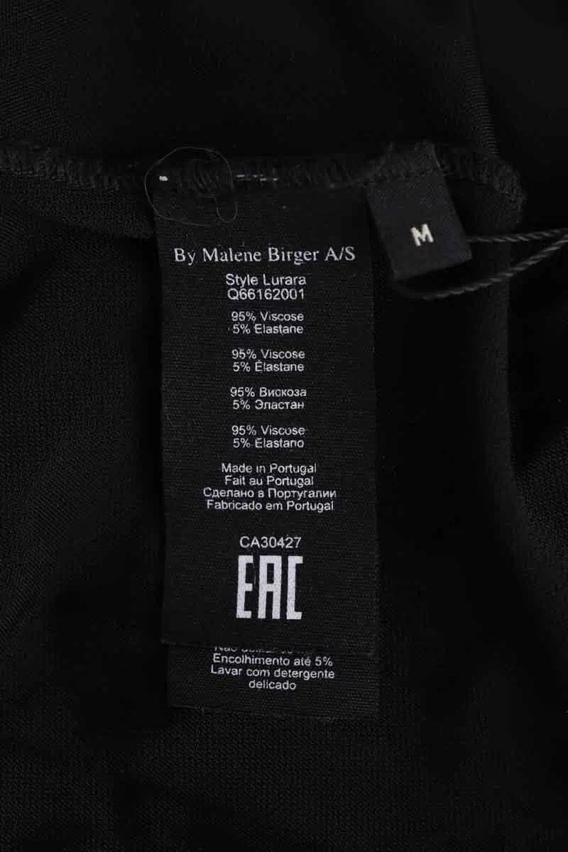 Robe By Malene Birger Noir en Synthétique